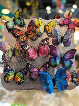 glow butterfly magnet (assorted)