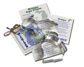 michigan cookie cutter set unique gift for kitchen cook  mom mother grandmother aunt sister girlfriend