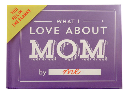what i love about mom by me book journal mothers day gift