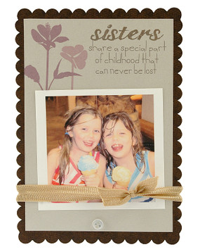 sisters share a special part of childhood that can never be lost instagram photo picture handmade in usa frame gift
