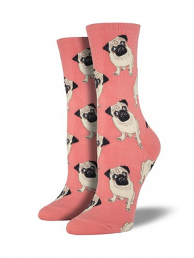 cute gift for pug lover stocking stuffer socks