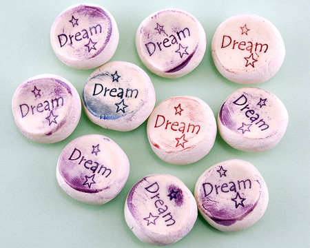 dream worry stone help how to break a habit pocket trinket gift person that has everything inspirational stocking stuffer motivational stress relief buster