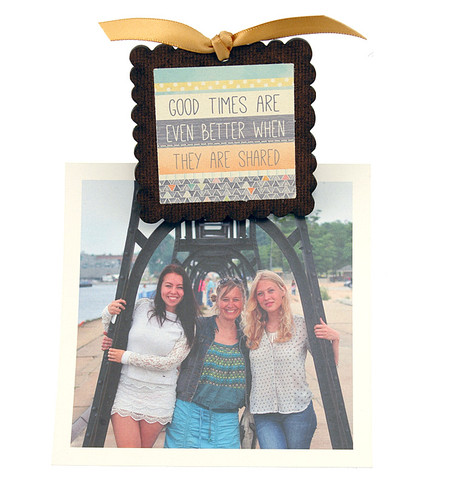 good times photo clip fridge magnet whimsical quote saying sentiment magnetic inspirational