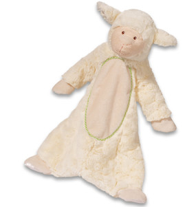 lamb plush blanket snugglie blankee blankie sshlumpie great baby shower gift stocking stuffer toddler cuddly toy little boy girl newborn