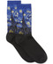 socks,trouser socks,royal blue,van gogh,starry night