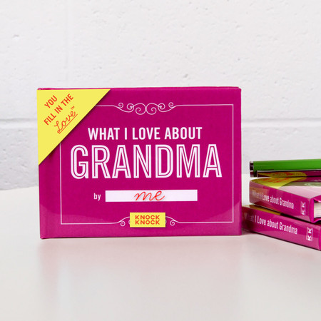 grandma, gift, book, fill in the blank, 