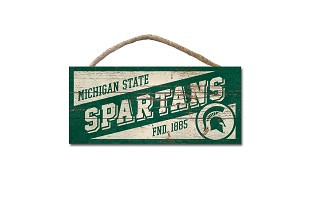 Msu Spartans Sign Michigan State University University Pride