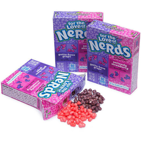 willy wonka grape strawberry nerds candy candies retro stocking stuffer for kids