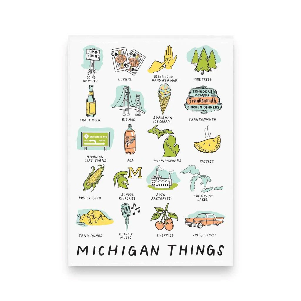 City Bird Michigan Things Magnet - Thumbnail 2