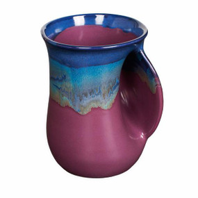 purple passion handwarmer mug