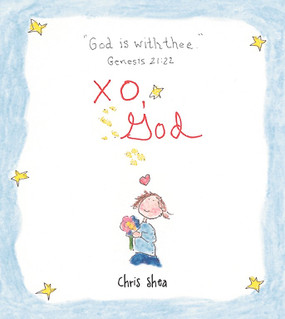 Notes to Inspire, Comfort, Cheer, and Encourage You and Yours
by Chris Shea 
As adorable as it is inspirational, XO, God is a sweet reminder that someone is always watching over you.
In this delicately illustrated keepsake edition, Chris Shea's sweet, unique art imagines a note from the almighty, a piece of scripture, and an illustrated thought to ponder. Each page is a reminder that with the right attitude every day can be a great day.
Chris Shea uses the fewest and best words possible along with little bits of art to combine them into something meaningful to share from the heart. The result is a book that will inspire and uplift.