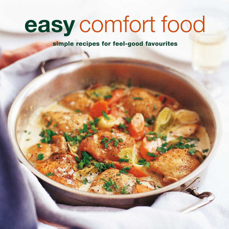 Over 100 delicious recipes for feel-good favorites
Indulge your senses and warm your soul with more than 100 foolproof recipes for Easy Comfort Food from soups and stews to baked desserts and cookies.
Sometimes, when the weather is gray and the day just hasn’t gone your way, we don’t want to think about cooking complex meals packed with the latest nutritional food-fad. Sometimes what we need is something simple, soothing, and satisfying. Something to fill our bellies and put a smile on our faces. Welcome to Easy Comfort Food. You’ll find over 100 recipes to lift your spirits, including Macaroni Cheese, Chicken Noodle Soup, Creamy Fish Pie, Extra-crunchy Peanut Butter Cookies, Rocky Road Cupcakes, Lemon Meringue Pie, Banana Splits with Hot Fudge Sauce, and so much more! There are meals, snacks, and baked goods to suit every occasion so you’ll never feel down about food again. These fuss-free recipes are easy to follow, easy to make, and even easier to eat!  
240 pages 
Format: Paperback