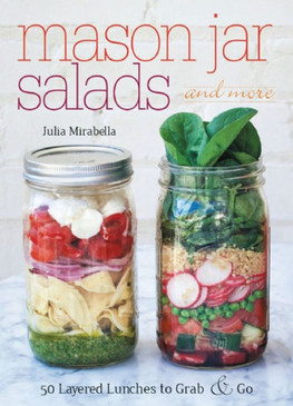 Discover the coolest way to pack a tasty, healthy lunch! Mason Jar Salads and More shows how to prepare on-the-go meals that are packed with fresh produce and whole foods.
