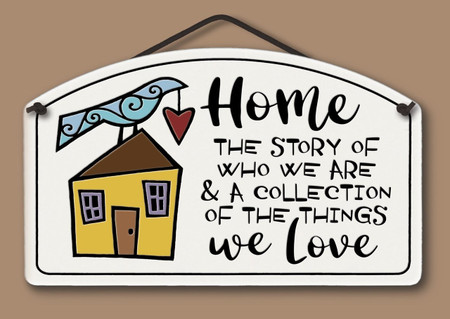 Home: the story of who we are & a collection of things we love