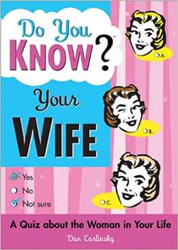 do you know your wife? quiz book