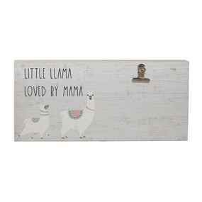 little llama - picture clip, 5.5 x 12 x 1.25 