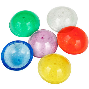 jumbo glitter poppers, assorted colors