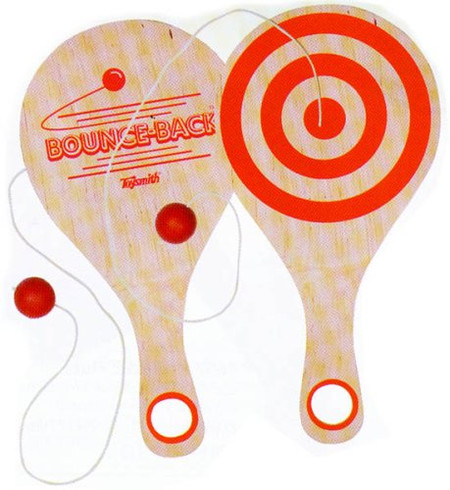 paddle ball, retro toy
