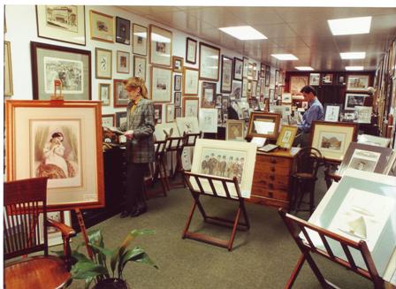 Antiquarian Print Gallery Circa 1990