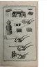 System of Agriculture and Husbandry : Beehives, Ploughs Antique Print published 1788