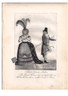 Caricature, Cartoon, John Kay, Aquatint etching, Edinburgh, 1792 "That's Your Sort!!! Mr. & Mrs. Lee Lewis in the Road to Ruin" from the play by Thomas Holcroft. Antique Print