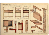 "Musical Stool with Box Seat"  Work Magazine Part 187 c.1900