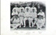Emglish Cricketers or Players team photo portait format- "Chatterton, Lockwood, J.T. Hearne, Flowers, Hearne (umpire), Wainright, A. Ward, Gunn (Capt) Martin, Brockwell, Briggs, Storer" Antique photogravure, 1897