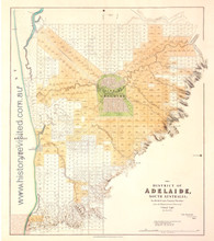 "District of Adelaide, South Australia, As Divided into Country sections from the Trigonometrical surveys of Col. Light.." John Arrowsmith  London, Feb.18, 1839. historyrevisited.com.au
