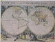 The World, 1700:"A New Map of the Terraqueous Globe, according to the Ancient Discoveries and the Most General Divisions of it into Continents and Oceans.''
A New Map of the Terraqueous Globe, according to the Ancient Discoveries and the Most General Divisions of it into Continents and Oceans'
Archival quality Limited edition of original hand coloured, copper-plate engraving by Michael Burghers (1653-1727) and publisher,  Edward Wells, Oxford c.1700.