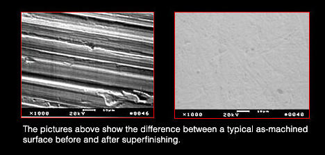 Before And After REM Superfinishing