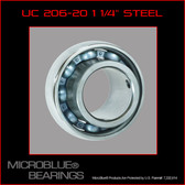 UC 207-20 "Large" 1.25" Steel Axle Bearing