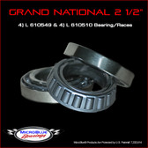 Grand National 2 1/2" Wheel Bearings