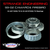 Camaro 67-78 Bearings (LM11949/10 & LM67048/10)