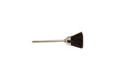 Stiff Bristle Cup Brush, 9/16" Diameter 3/32" Shank , Item No. 16.755