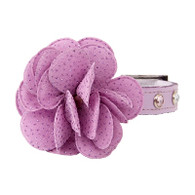 Puppy Angel Pretty Posey Collar and Lead in Violet