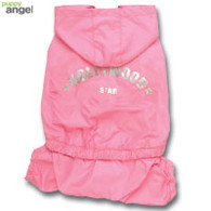 Puppy Angel Hollywood All in One Raincoat in Pink in L