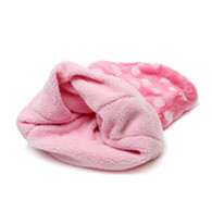 Puppy Angel Cozy Polkadot Sleeping Bag in Pink