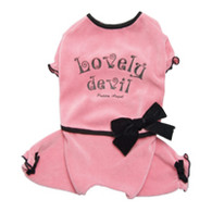 Puppy Angel Lovely Devil Overalls Pink 15 % OFF