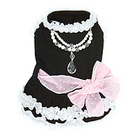 Puppy Angel Miss Priss Diamond Dress in Black S 10% off
