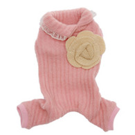 Puppy Angel Rose Marie All in One Sweater in Pink 40% OFF