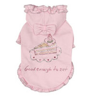 Strawberry Cheesecake Dog Hoodie in Pink in L 27% off