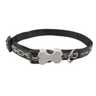 Red Dingo Nylon Collar in Chain Link in M