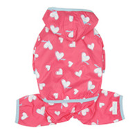 Puppy Angel Sprinkle Hearts All in One in Pink 30% OFF M XL