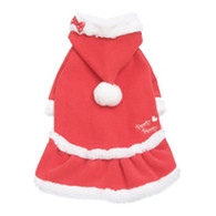 Puppy Angel Miss Santa Claus Dress for Cats and Dogs