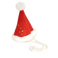 Puppy Angel Santa Sleigh Hat for Cats and Dogs