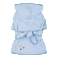 Cherry Berry Spa Robe in Blue in S