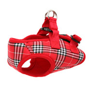 Puppy Angel London Calling Vest Dog Harness in Red
