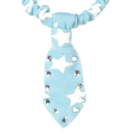 Puppy Angel Gentle Star Dog Tie in Blue