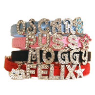 Personalised Cat Collars in 4 Colours