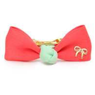 Bow & Bow Hair Bow for Dogs in Orange